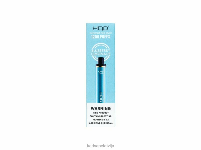 HQD Riga - melleņu limonāde HQD CUVIE PLUS vienreizējās lietošanas vape TNPTN144
