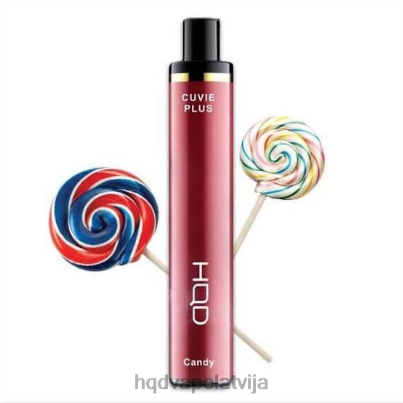 HQD vape flavors - konfektes HQD CUVIE PLUS 1200 uzpūtienu TNPTN121