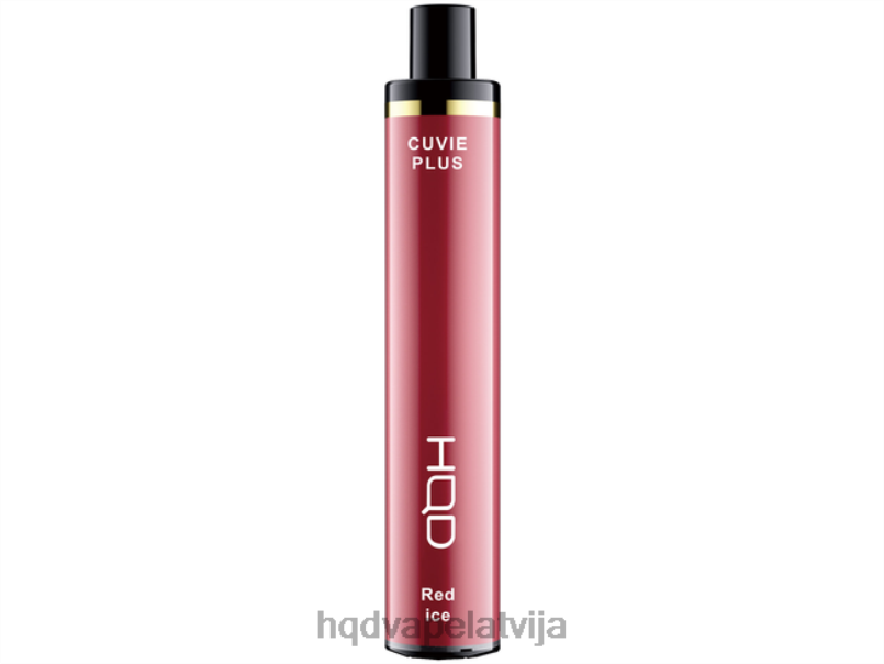 HQD vape flavours - sarkanais ledus HQD CUVIE PLUS vienreizējās lietošanas TNPTN246