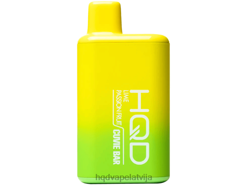HQD vape price - laima pasifloras auglis HQD CUVIE BAR vienreizējās lietošanas TNPTN207