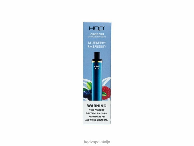 HQD vape price - melleņu avenes HQD CUVIE PLUS vienreizējās lietošanas vape TNPTN147