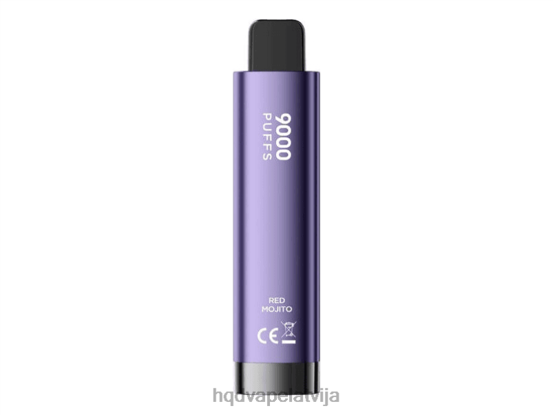 HQD vape price - sarkanais mohito HQD CUVIE PLUS 2.0 vienreizējās lietošanas TNPTN247