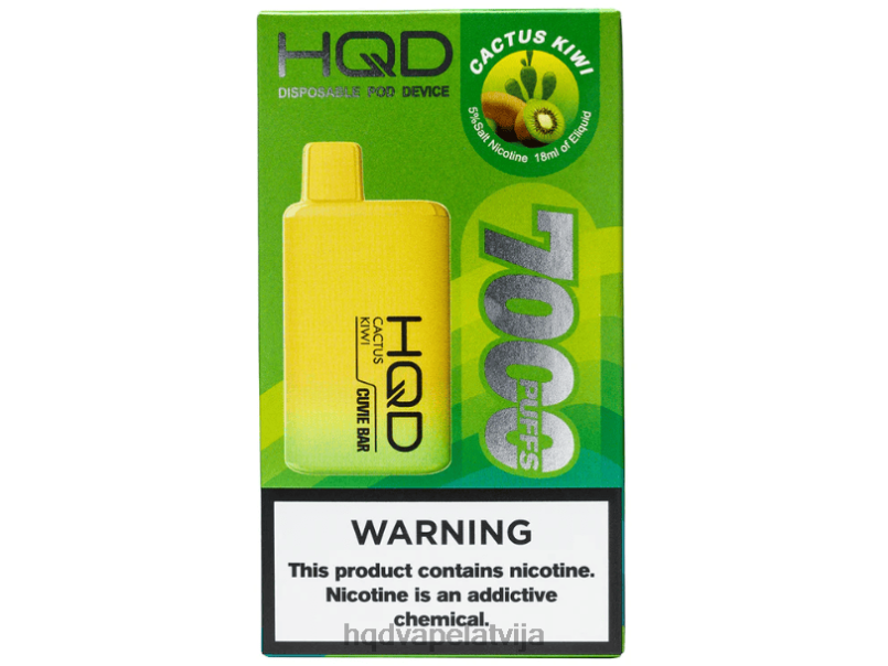 HQD vape sale - kaktuss kivi HQD CUVIE BAR vienreizējās lietošanas TNPTN148