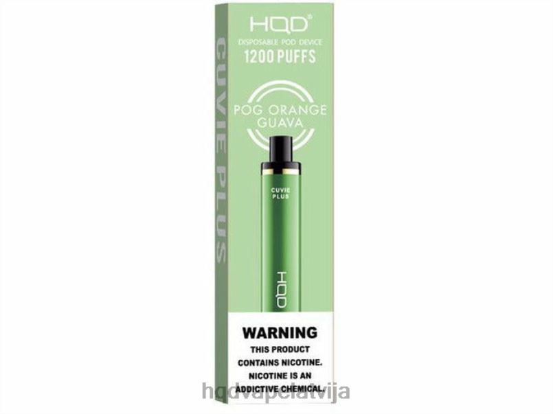 HQD vape sale - pog apelsīnu gvajava HQD CUVIE PLUS vienreizējās lietošanas vape TNPTN238