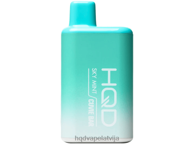HQD vape store - debess piparmētra HQD CUVIE BAR vienreizējās lietošanas TNPTN249