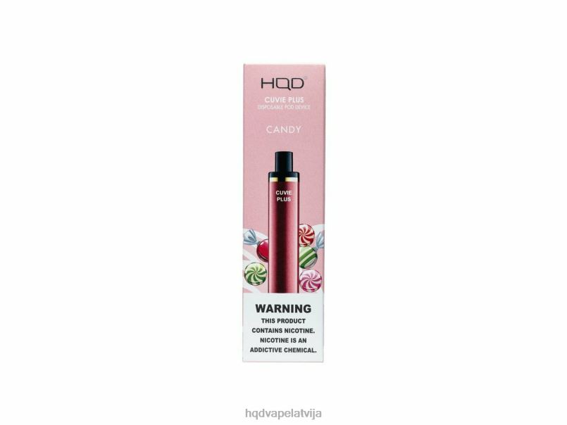 HQD vape store - konfektes HQD CUVIE PLUS vienreizējās lietošanas TNPTN149