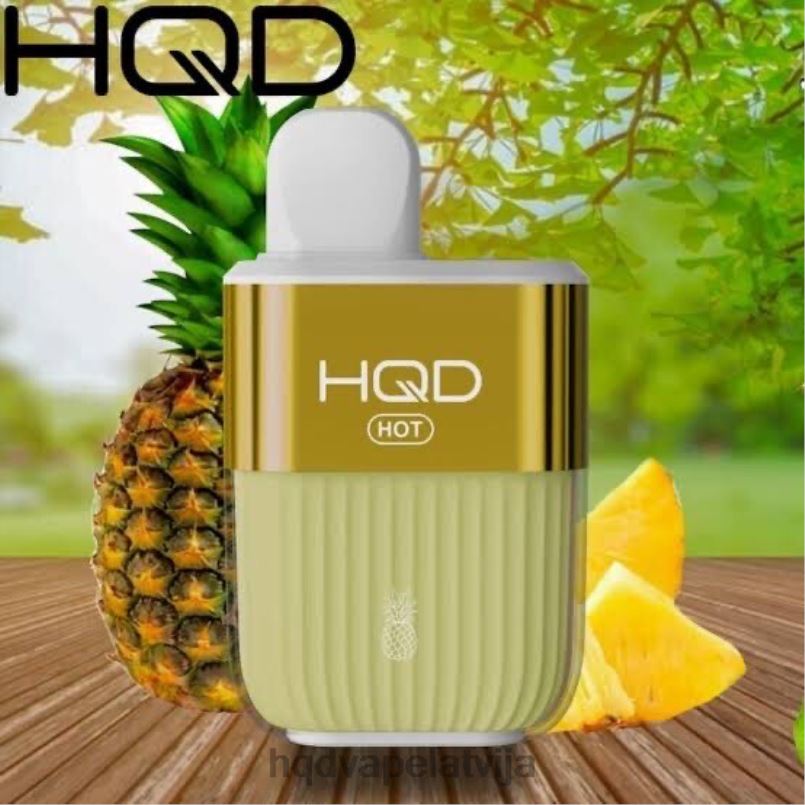 HQD cena - ananāsu HQD HOT 5000 uzpūtienu TNPTN65