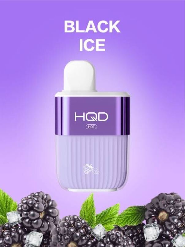 HQD vape Latvija - melnais ledus HQD HOT 5000 uzpūtienu TNPTN62