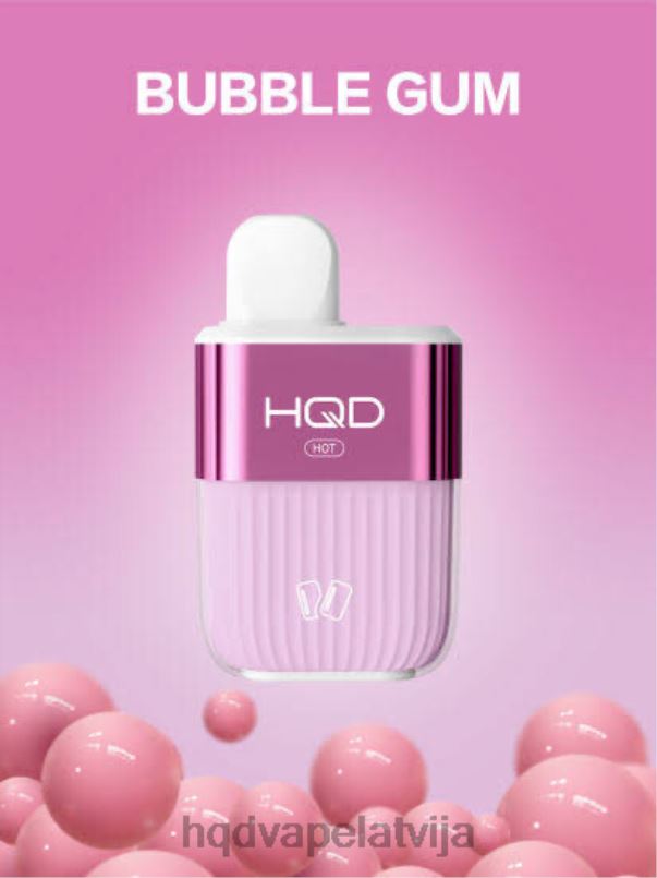 HQD vape flavours - košļājamā gumija HQD HOT 5000 uzpūtienu TNPTN56