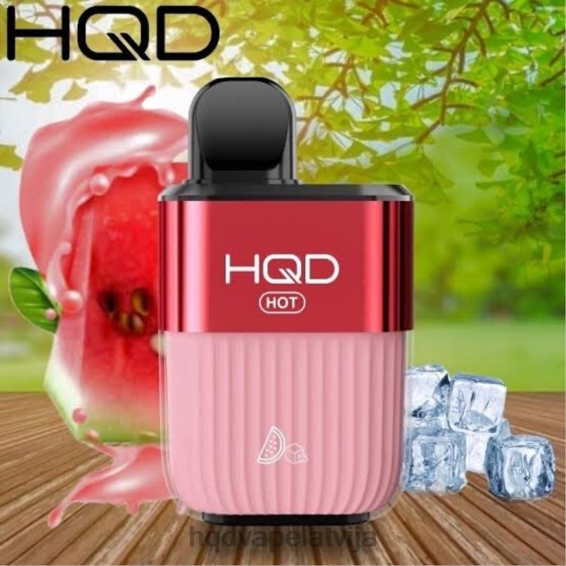 HQD vape price - sulīgs ledus HQD HOT 5000 uzpūtienu TNPTN67