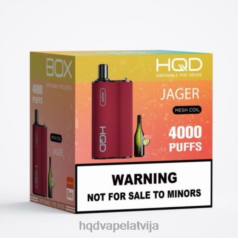 HQD Latvia - jager HQD BOX 4000 uzpūtienu TNPTN113